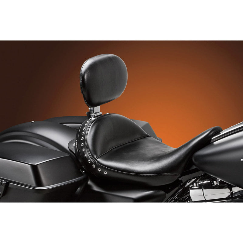 Le Pera Monterey Solo Seat with Backrest for Harley
