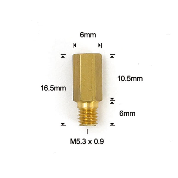 A-Bax CR Hex Head Main Jet for Keihin