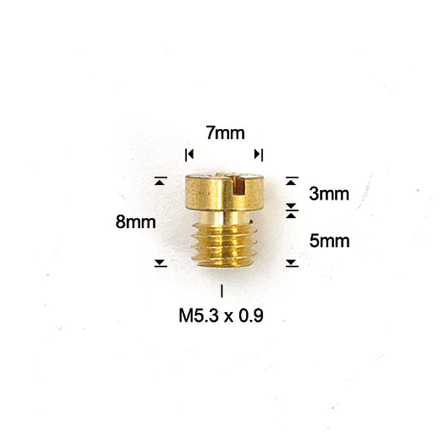 A-Bax Main Jet for Keihin CV Carburetors