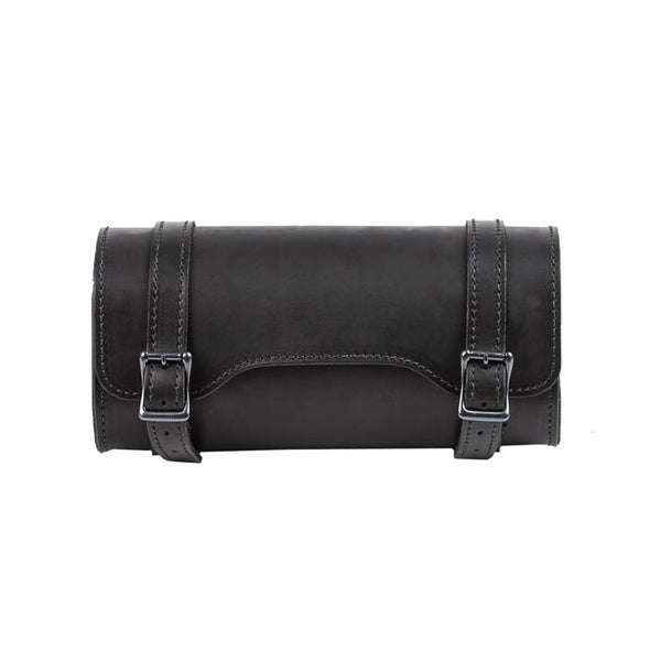 Ledrie Square Leather Motorcycle Tool Bag