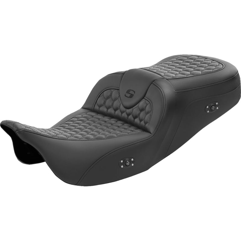 Saddlemen Roadsofa Honeycomb Seat for Harley