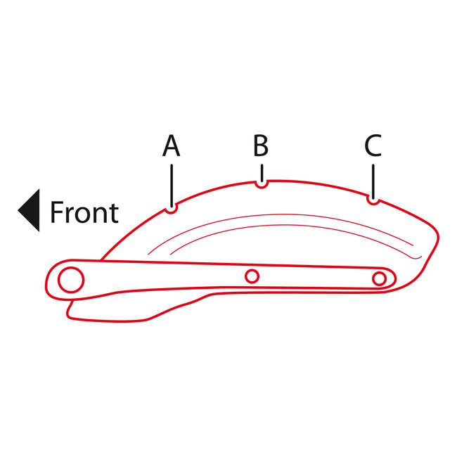 MCS Solo Luggage Rack for Harley