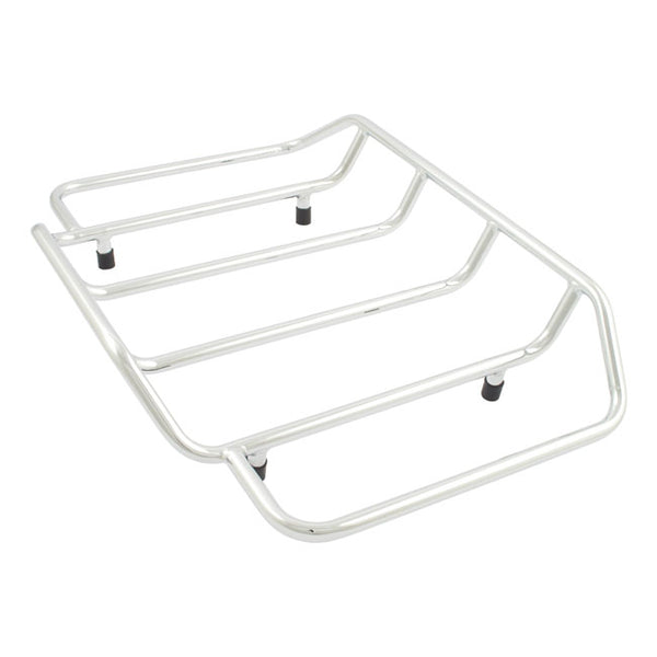 MCS Tour-Pak Chrome Luggage Rack for Harley