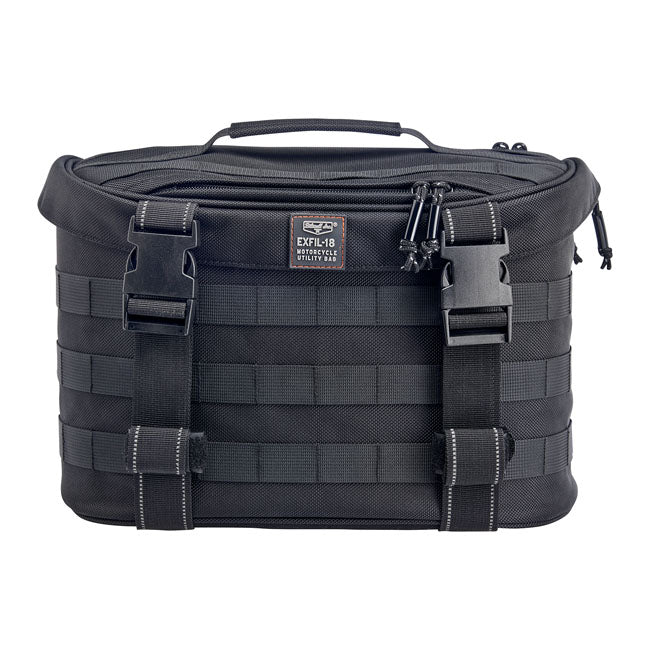 Biltwell EXFIL-18 Universal Throw-Over Motorcycle Saddlebag Set