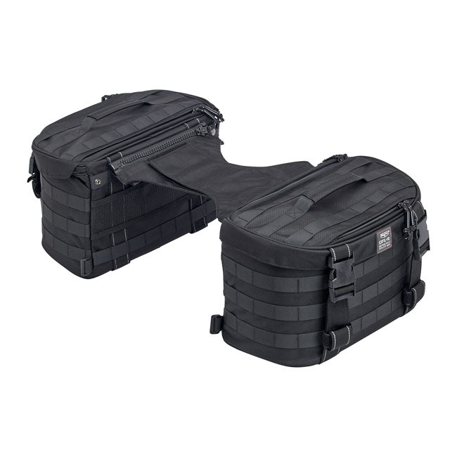 Biltwell EXFIL-18 Universal Throw-Over Motorcycle Saddlebag Set