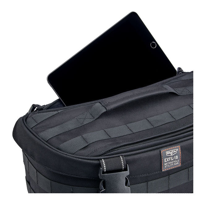 Biltwell EXFIL-18 Universal Throw-Over Motorcycle Saddlebag Set