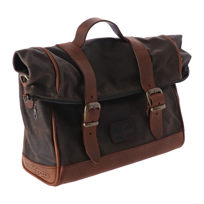Longride Mini Patriot Roll Top 12L Click-On Motorcycle Saddlebag