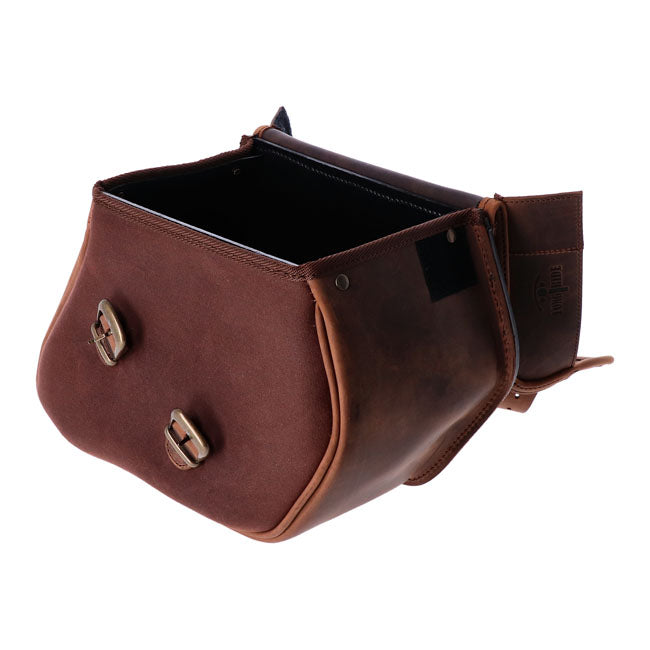Longride Heritage 23L Click-On Motorcycle Saddlebag Set