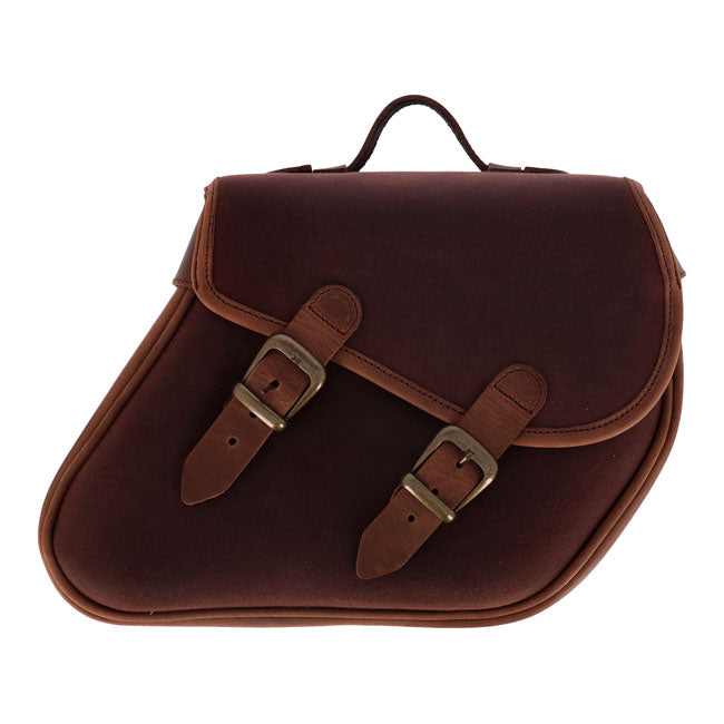 Longride Heritage 23L Click-On Motorcycle Saddlebag Set