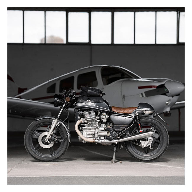Longride Heritage Waxed Motorcycle Tank Bag