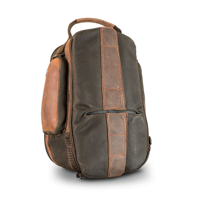 Longride Heritage Waxed Motorcycle Tank Bag