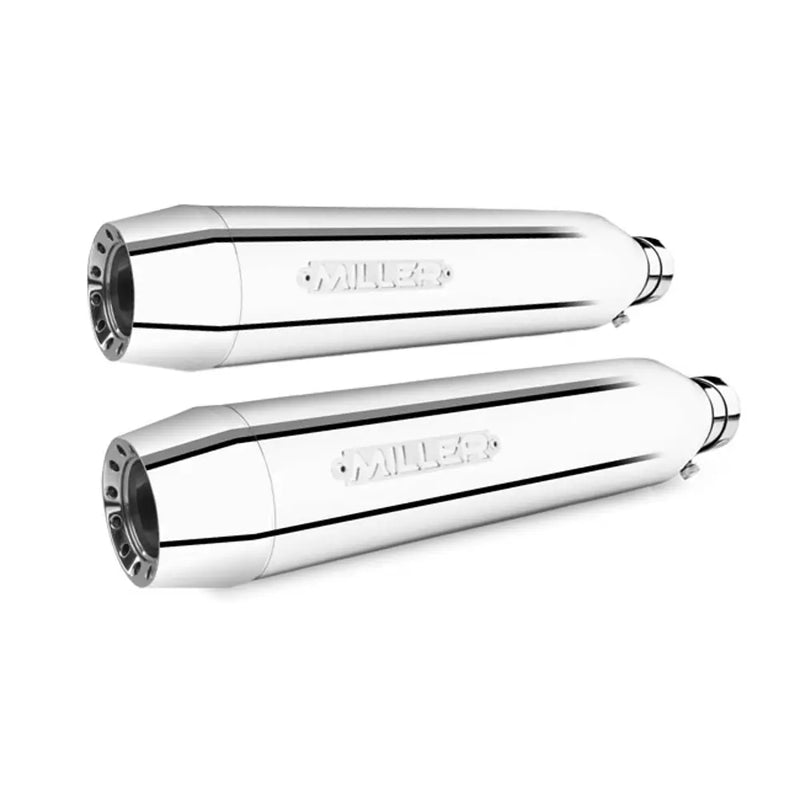 Miller Magellan Euro 3 Slip-On Mufflers for Kawasaki