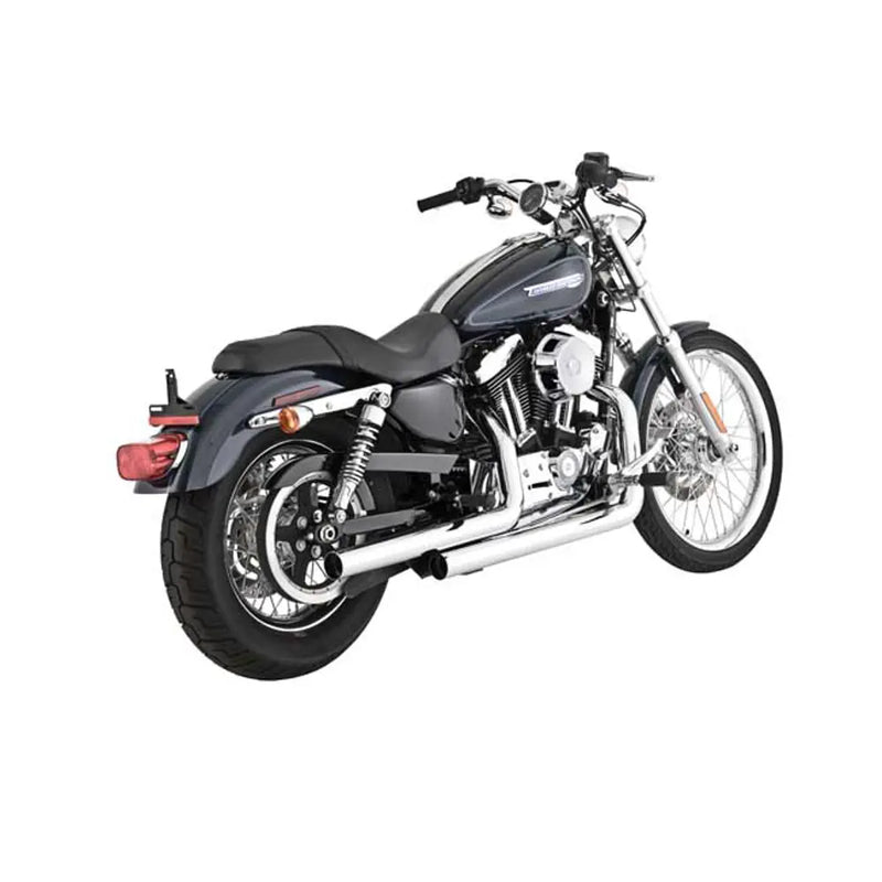 Vance & Hines Straightshots Exhaust Chrome for Harley