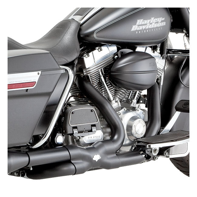 Vance & Hines Power Duals Crossover Head Pipes for Harley