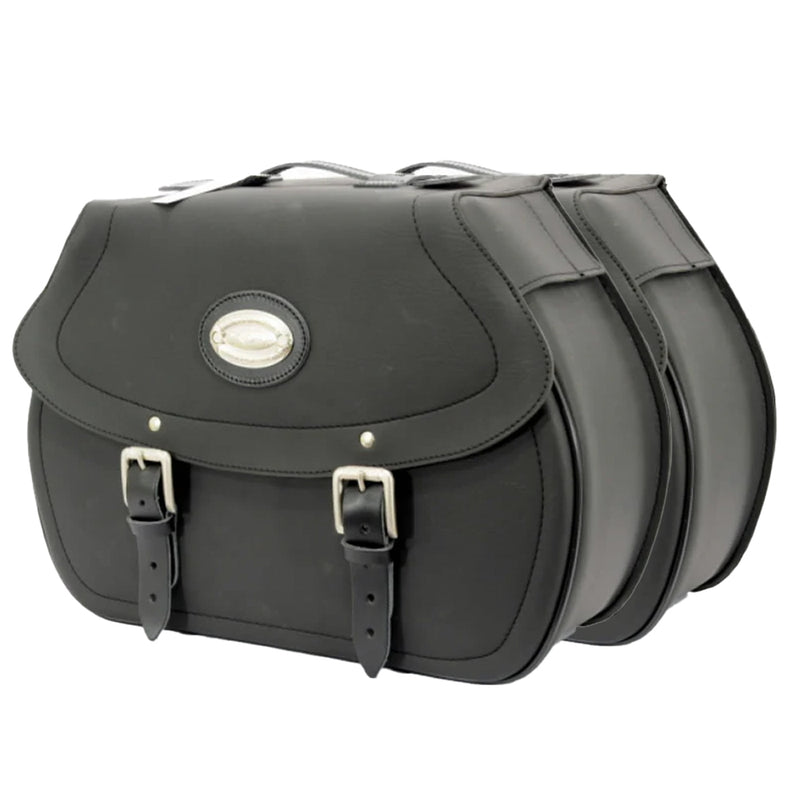 Longride Model 138 Universal 42L Throw-Over Motorcycle Saddlebag Set
