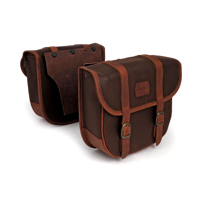 Longride Pannier Universal 18L Throw-Over Motorcycle Saddlebag Set