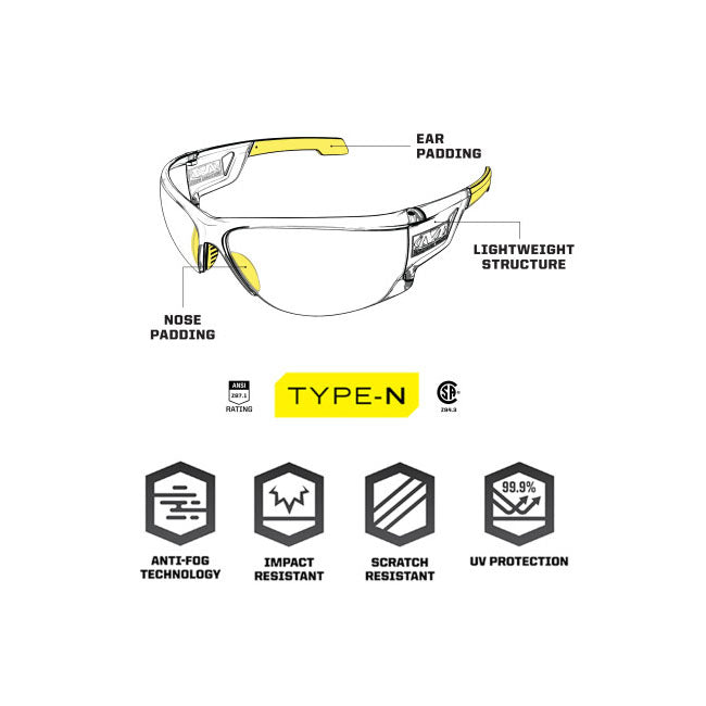 Mechanix Type-N Safety Glasses