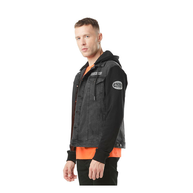 Von Dutch Black Denim Jacket