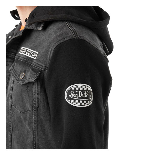 Von Dutch Black Denim Jacket