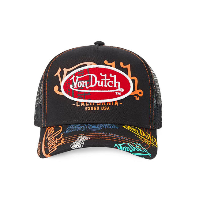 Von Dutch Logo Everywhere Cap