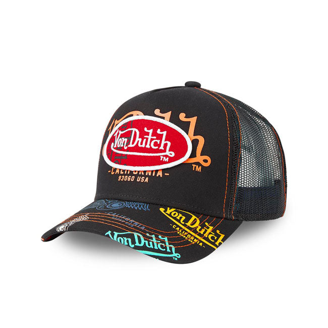Von Dutch Logo Everywhere Cap