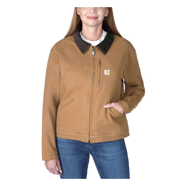 Carhartt Relaxed Fit Canvas Detroit Jacket Ladies