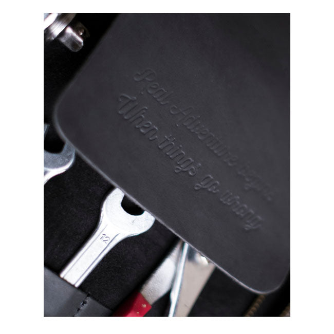 Trip Machine Leather Motorcycle Tool Roll