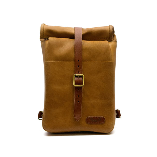 Trip Machine Vintage Leather 3.3L Motorcycle Saddlebag / Shoulder Bag
