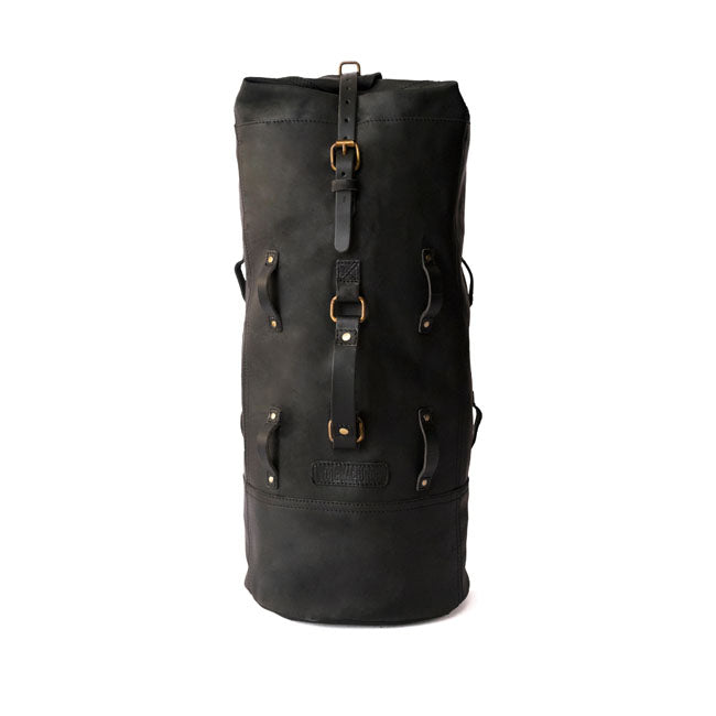 Trip Machine Vintage Leather Military Motorcycle Duffle Bag