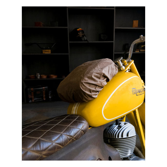 Trip Machine Vintage Leather 4.4L Motorcycle Tank / Tail Bag