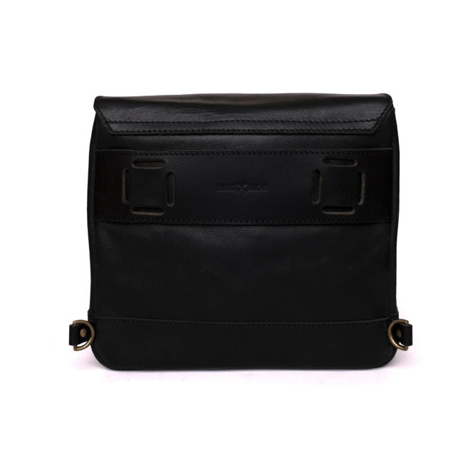 Trip Machine Vintage Leather Motorcycle Messenger Bag