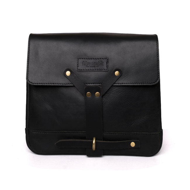 Trip Machine Vintage Leather Motorcycle Messenger Bag