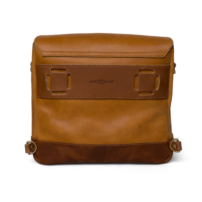 Trip Machine Vintage Leather Motorcycle Messenger Bag