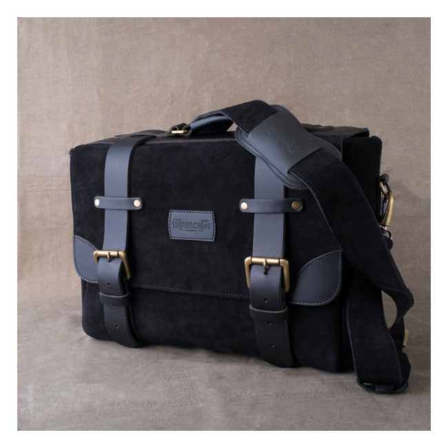Trip Machine Vintage Leather Warrior Motorcycle Saddlebag