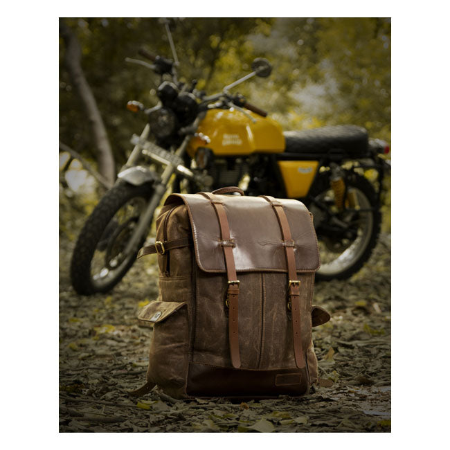 Trip Machine Vintage Rambler Motorcycle Saddlebag / Backpack
