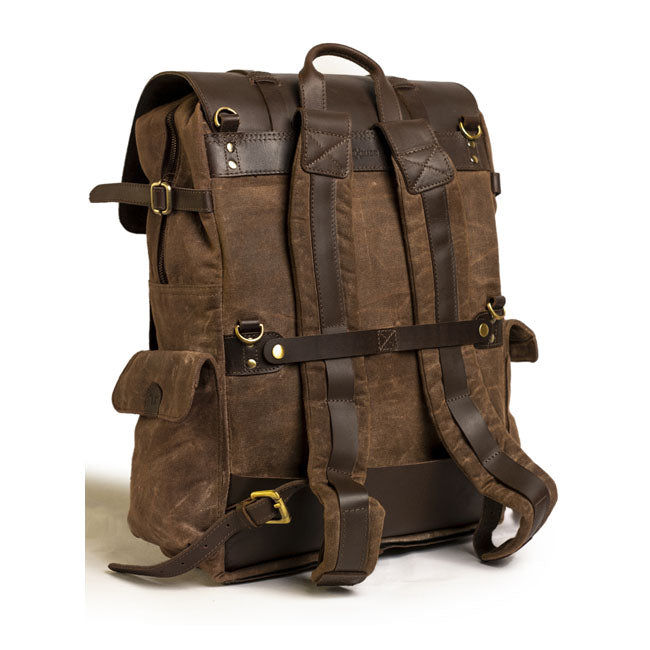 Trip Machine Vintage Rambler Motorcycle Saddlebag / Backpack