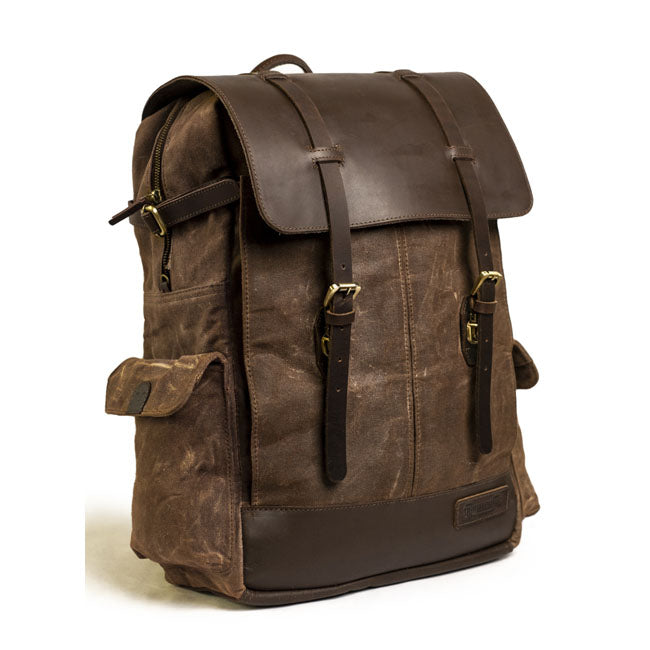 Trip Machine Vintage Rambler Motorcycle Saddlebag / Backpack