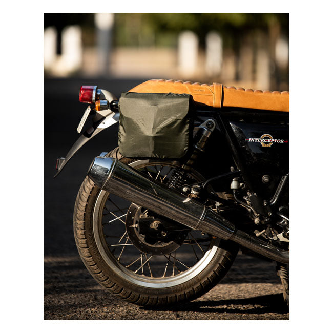 Trip Machine Classic Leather Motorcycle Saddlebag
