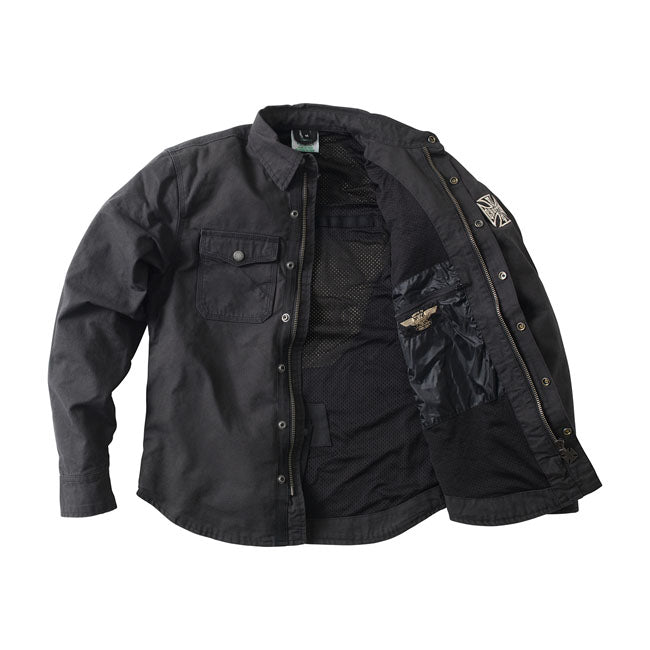 West Coast Choppers Forged Motorcycle Riding Shirt