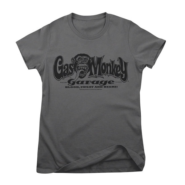 Gas Monkey Garage Logo T-Shirt Ladies