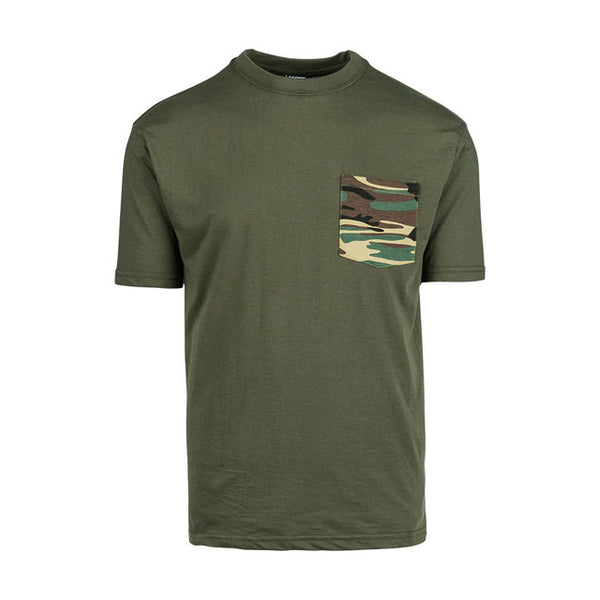 Army Surplus Camo T-Shirt Green