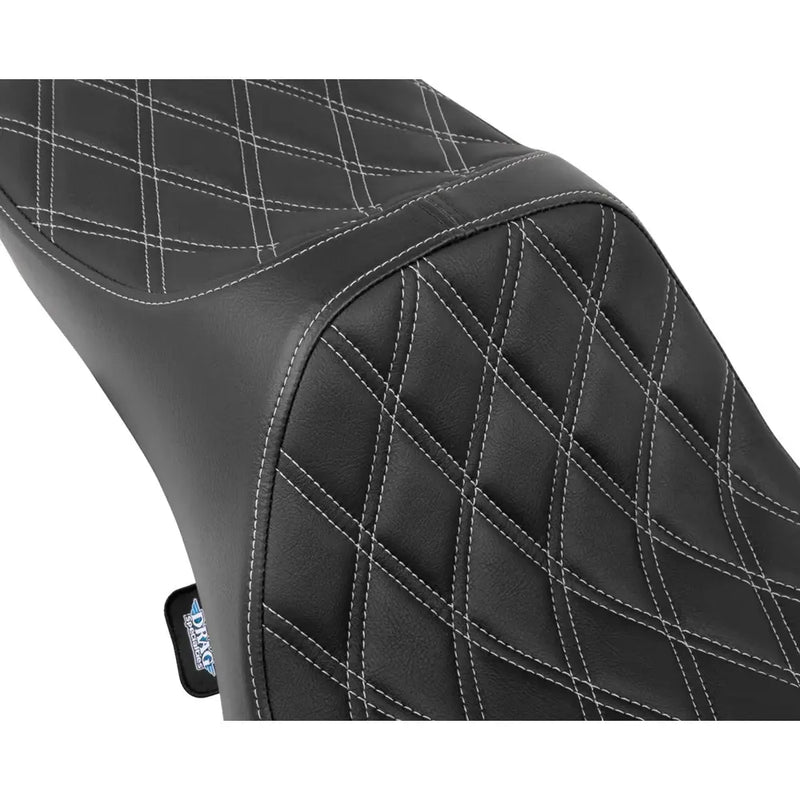 Drag Specialties Predator III 2-Up Extended Reach Seat for Harley