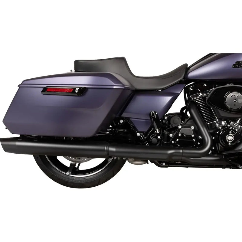 Drag Specialties Performance Predator 2-Up Seat for Harley