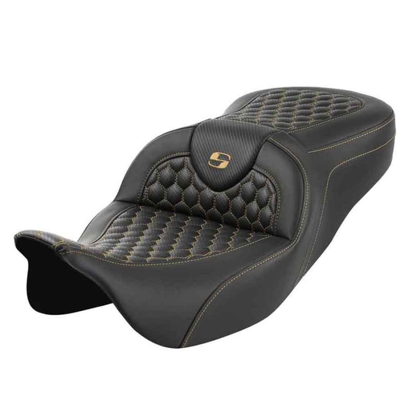 Saddlemen Roadsofa Honeycomb Seat for Harley