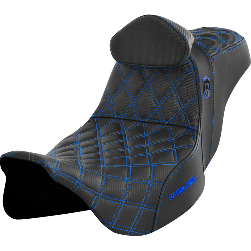 Saddlemen Pro SDC Performance Gripper Lattice Stitch Seat for Harley
