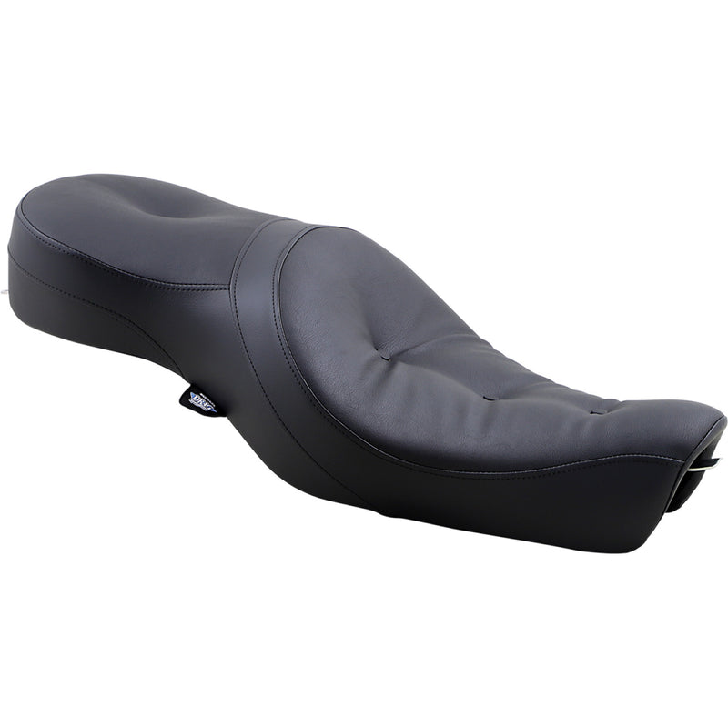 Drag Specialties Low Profile Wide Touring Seat for Harley