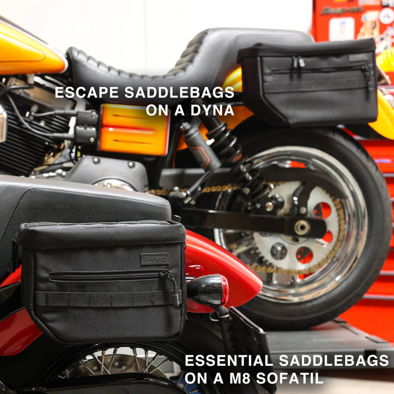Thrashin Supply Hard Mount Saddlebag Brackets for Harley