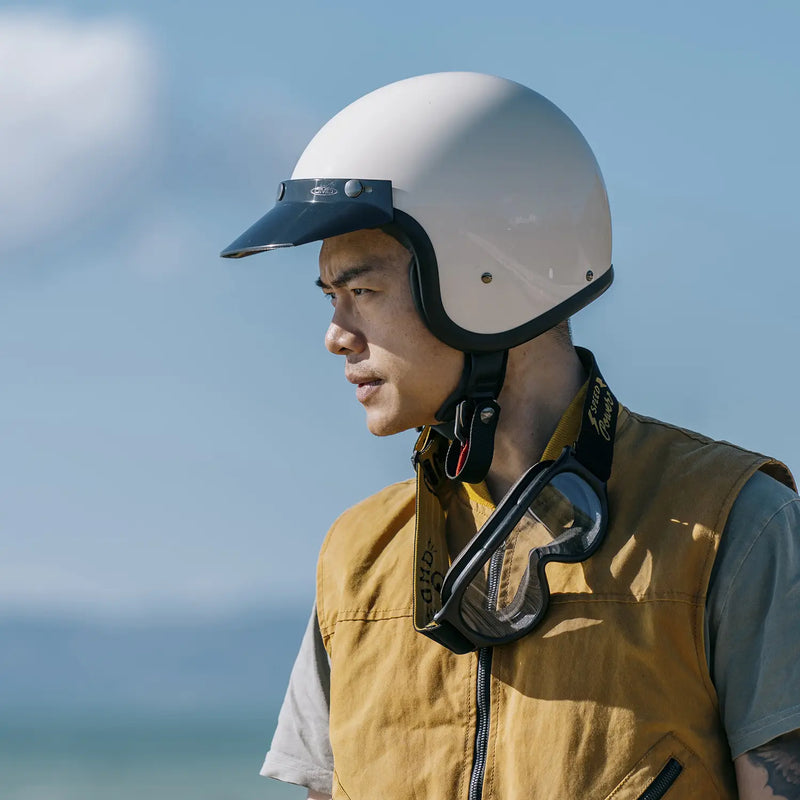 DMD Retro Classic Open Motorcycle Helmet