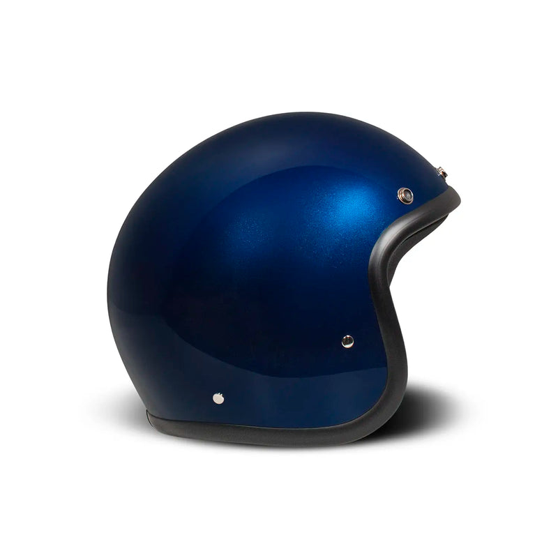 DMD Retro Metallic Open Motorcycle Helmet