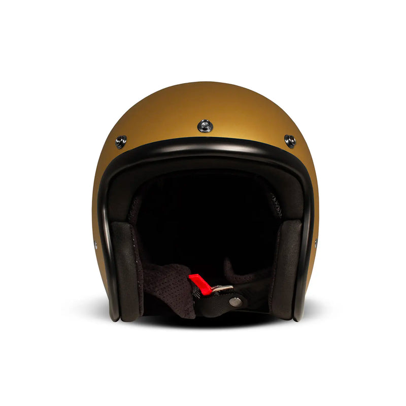 DMD Retro Metallic Open Motorcycle Helmet